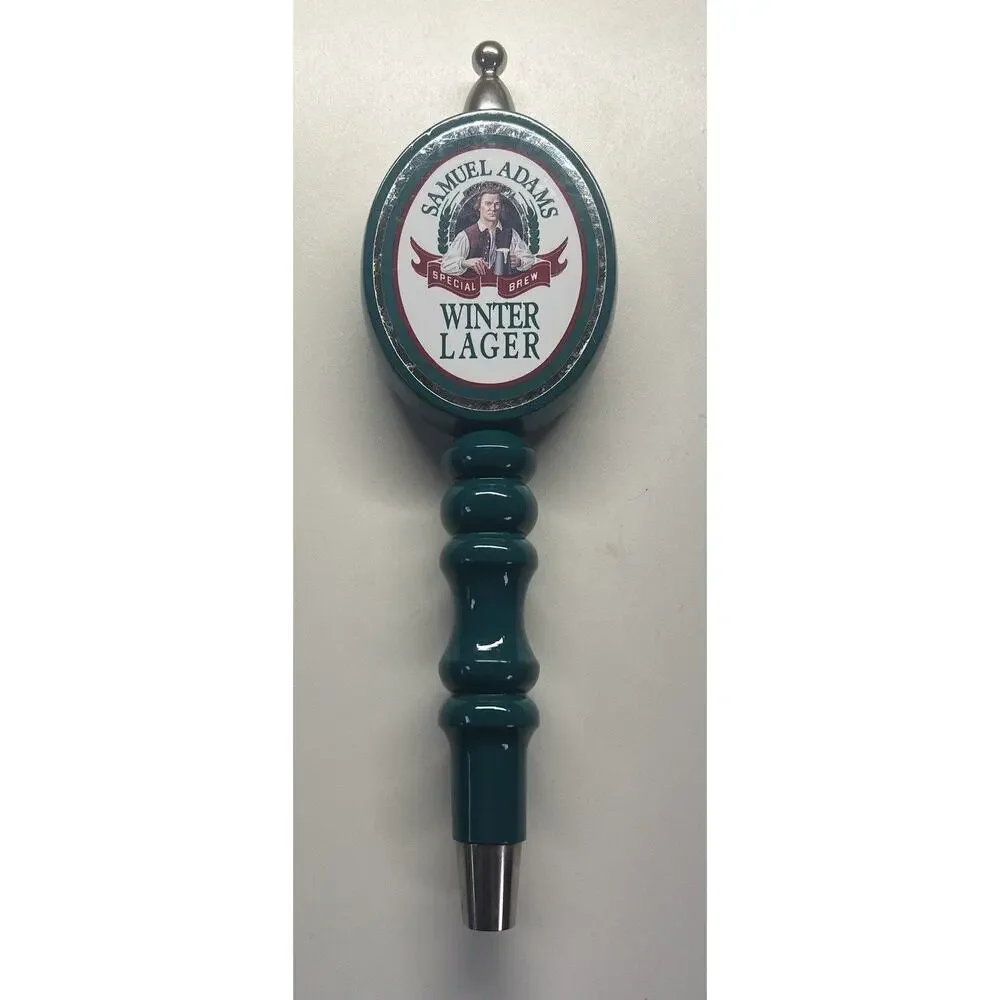 Vintage Samuel Adams Winter Lager Special Brew teal 11.25